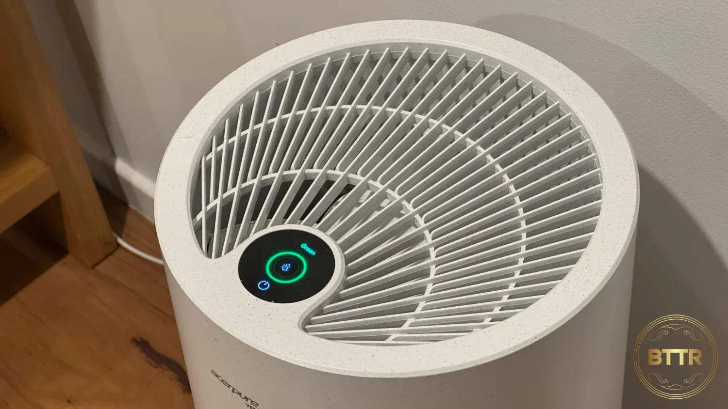 The top of the Acerpure Pro Vero air purifier