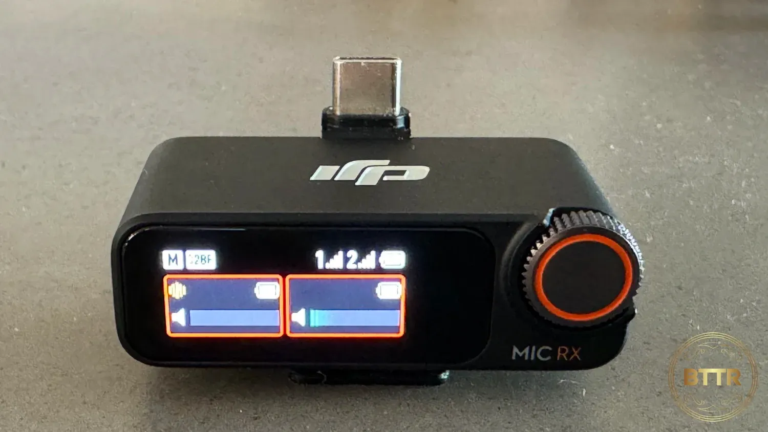 The DJI Mic 2 receiver