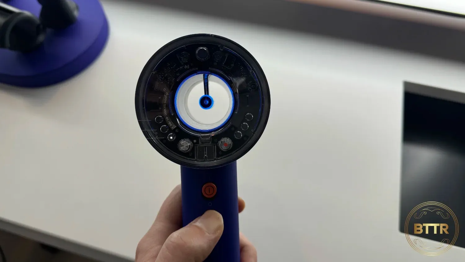 Dyson Supersonic Nural looking through the centre