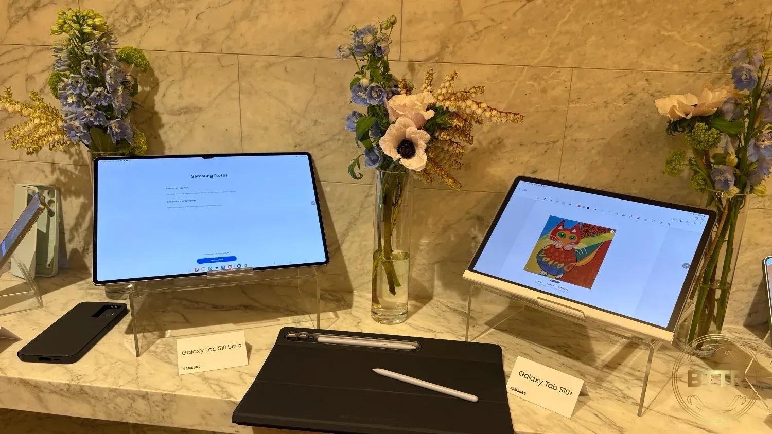 The new Galaxy Tab S10 Series on display