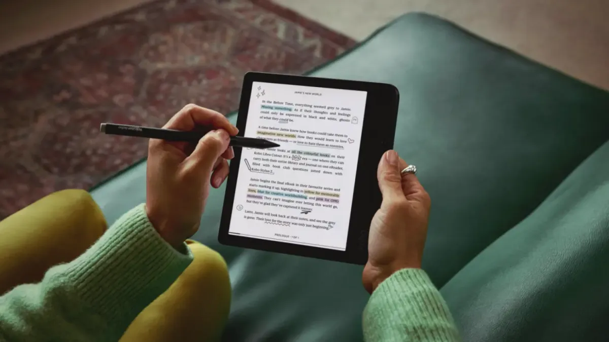 Kobo creates colourful eBook readers with new e-ink screens