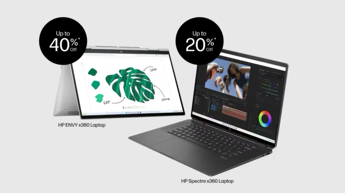 HP has up to 40% off ENVY & Spectre laptops