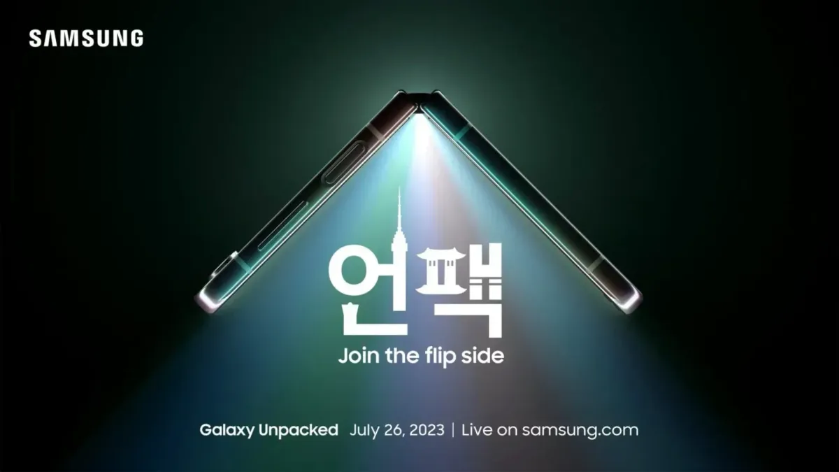 Samsung set to unveil new foldables at Unpacked on July 26, 2023