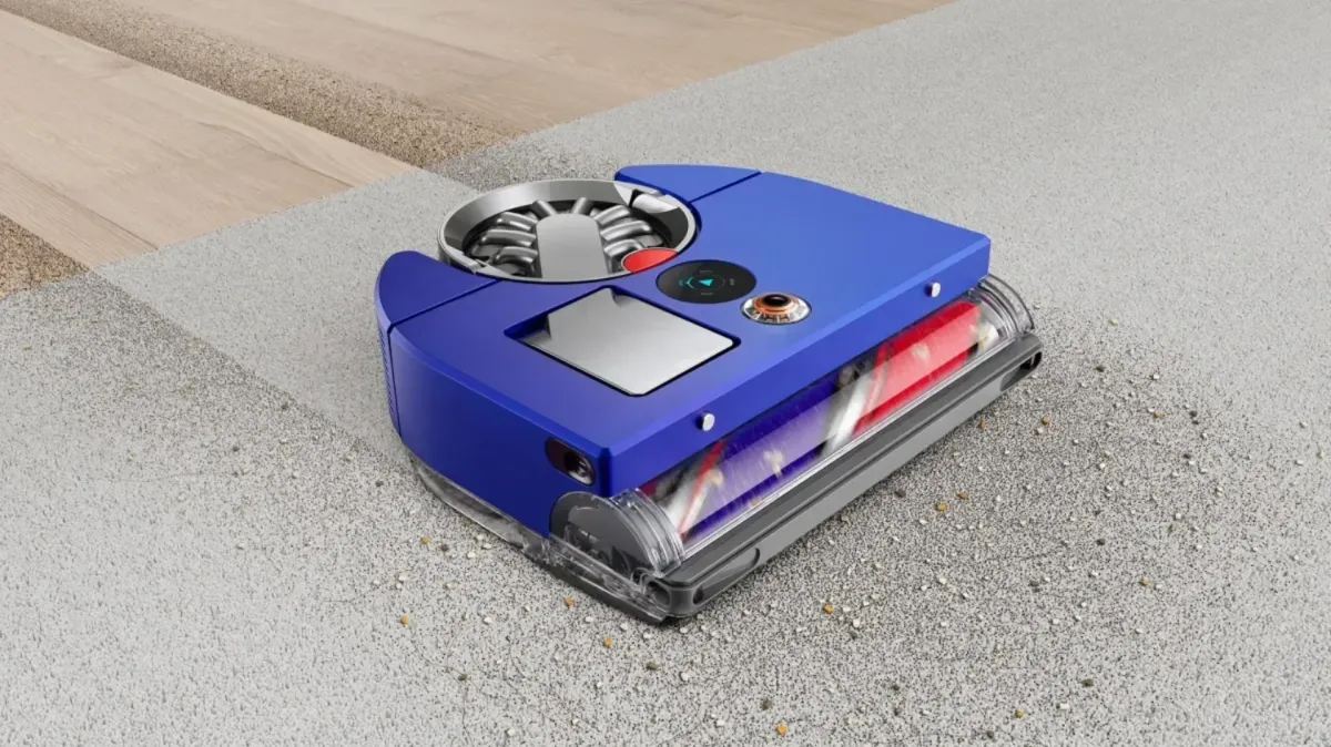 The Dyson 360 Vis Nav robot vacuum is designed to suck right to the corners of your home