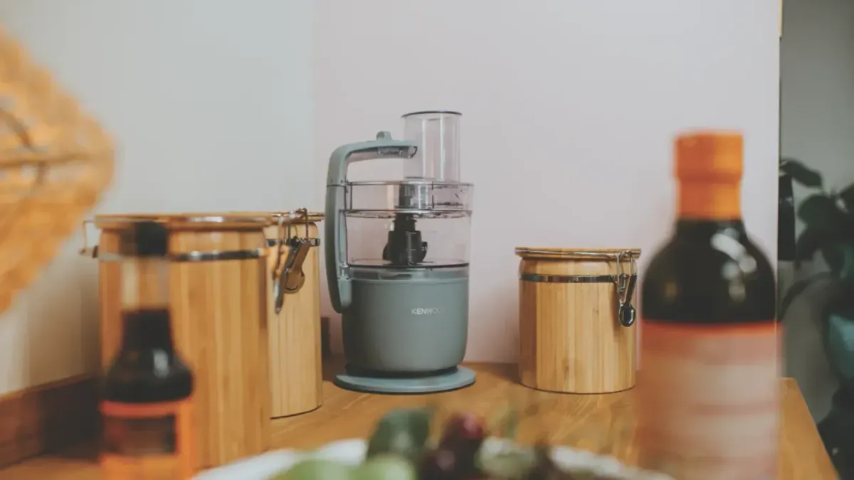 The Kenwood MultiPro GO food processor saves bench space with its ultra-compact design