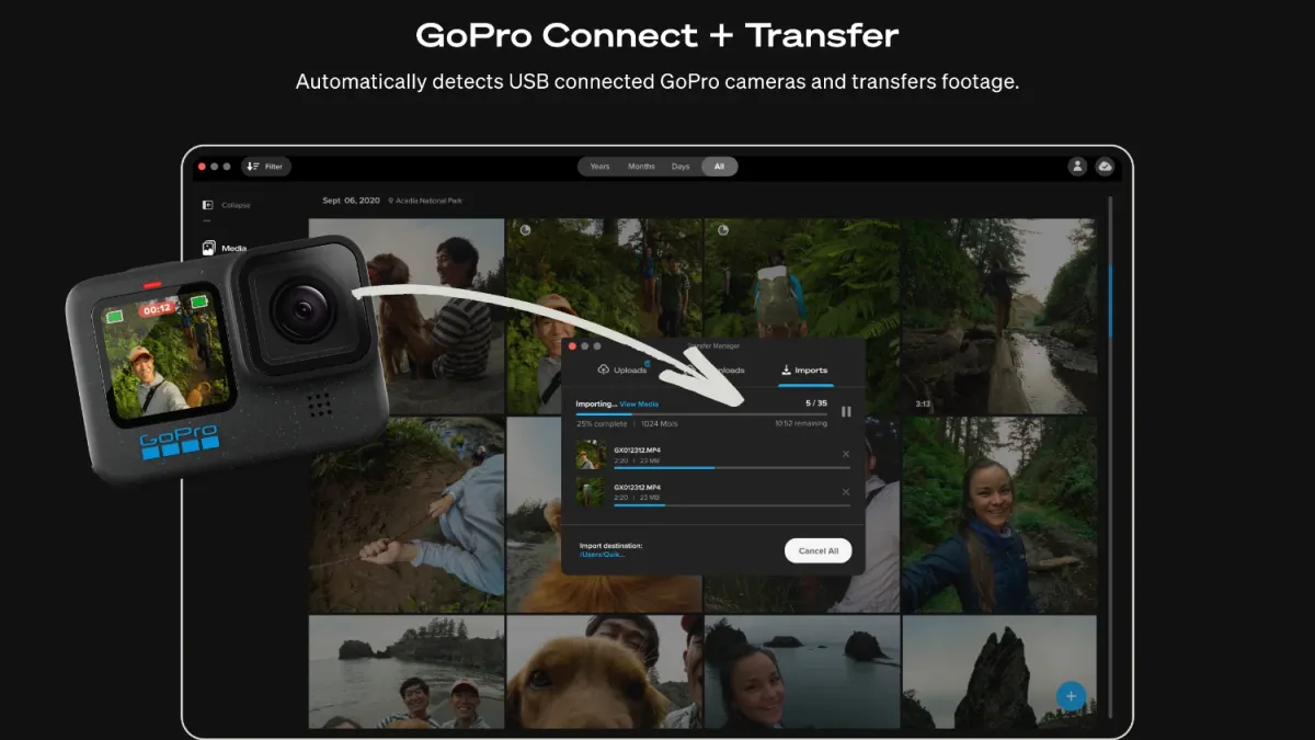 GoPro launches Quik video editing app for MacOS