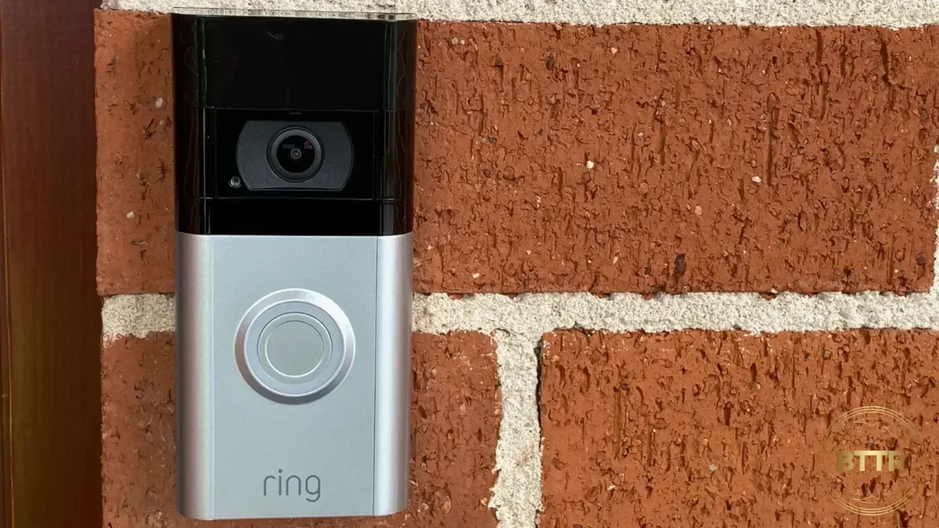 Ring Video Doorbell 4 installed