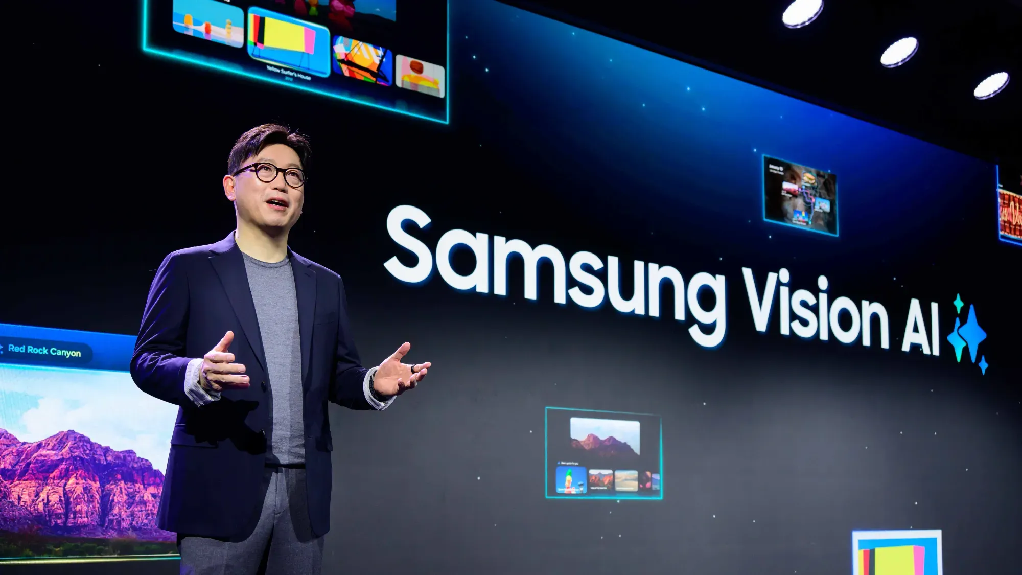 Samsung announcing Vision AI at CES