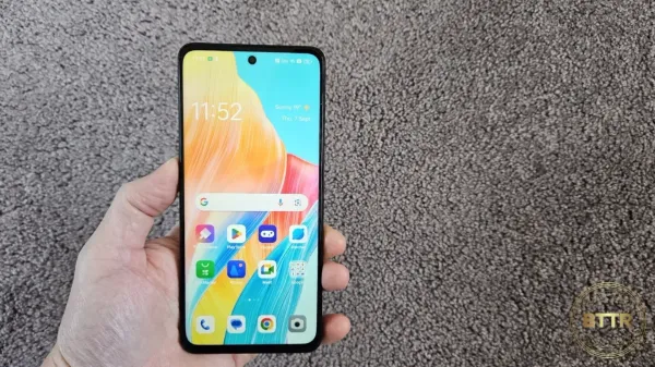 Oppo A98 5G review phone in hand