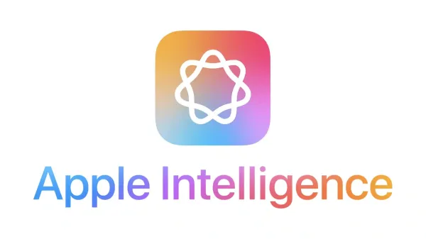 A logo for Apple Intelligence