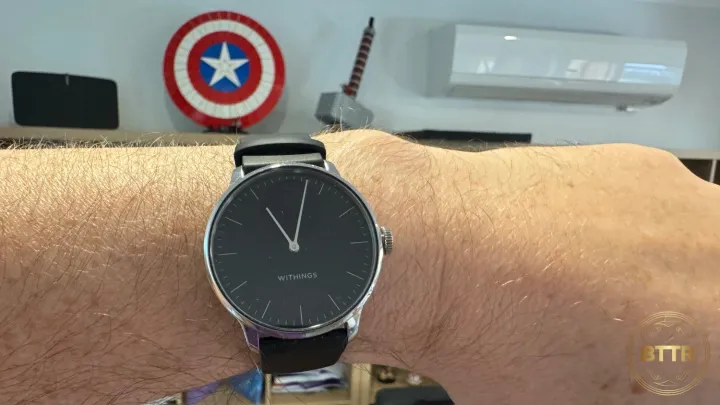 WIthings SmartWatch Light on a wrist